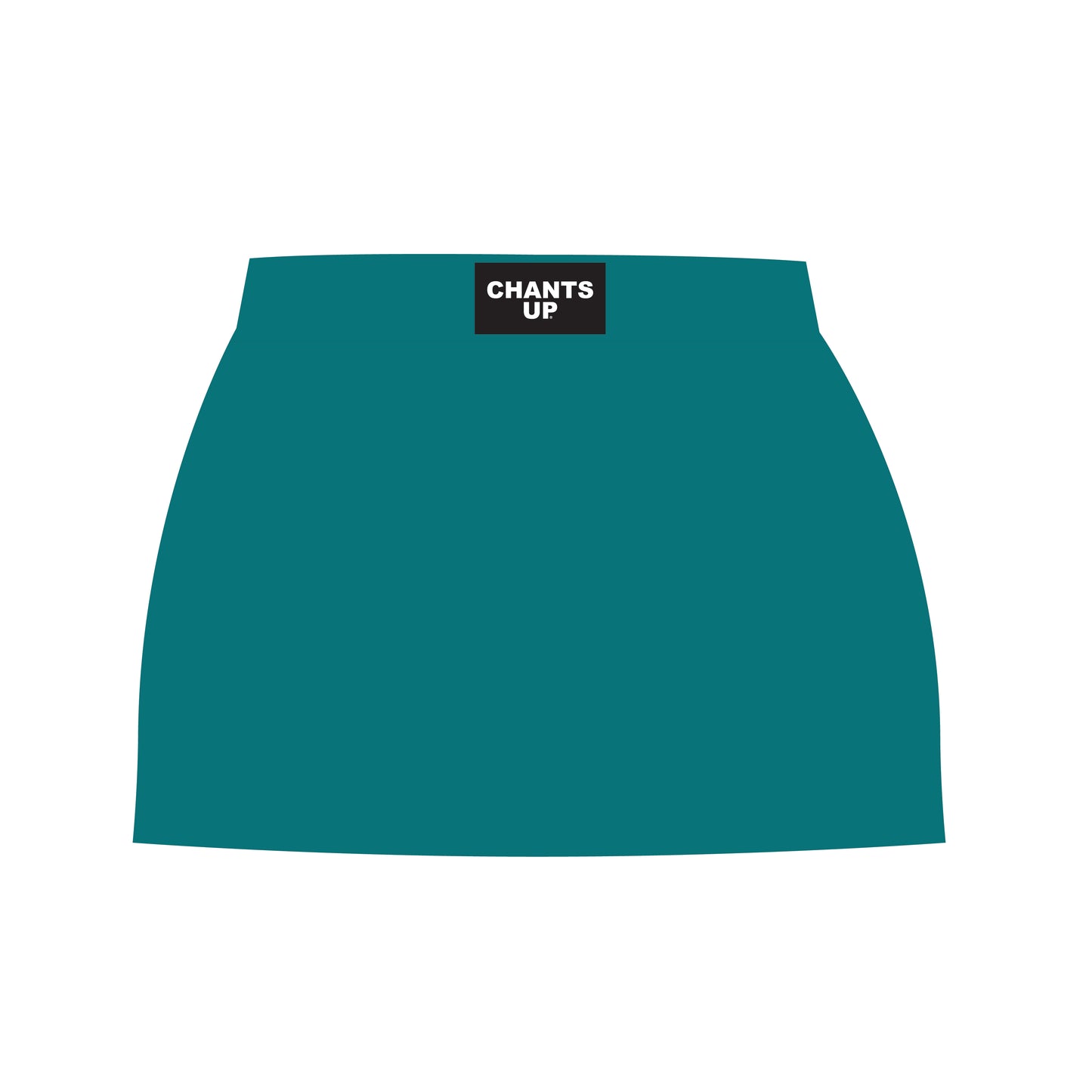 The Hayden High Waisted Skort Chants Up Woven Label | Teal