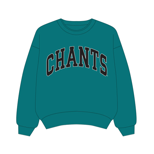 The Olivia Oversized Crewneck Coastal Carolina | Teal