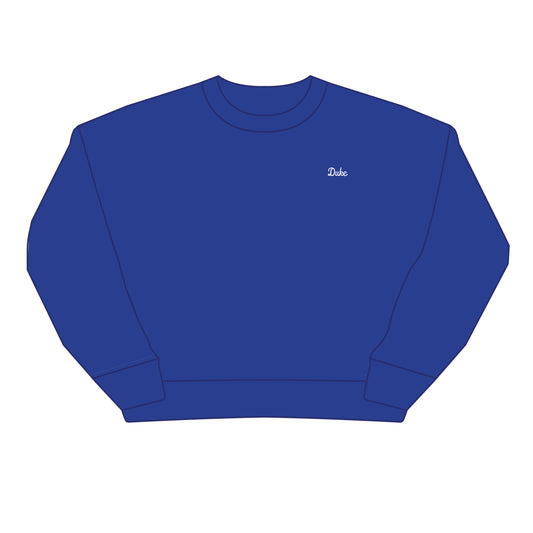 The Brooke Solid Crewneck Duke | Royal