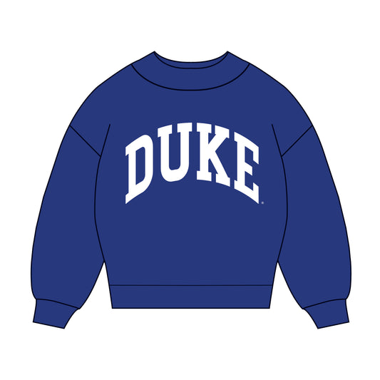 The Madi Classic Mockneck Duke Applique | Royal