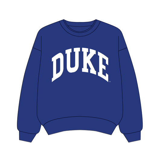 The Olivia Oversized Crewneck Duke | Royal
