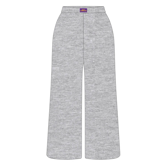 The Ava Airy Pants East Carolina Woven Label | Heather Grey