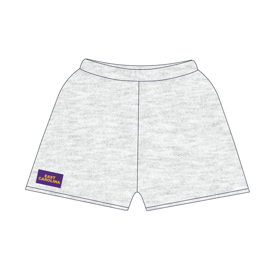 The Becca Shorts Purple East Carolina Woven Label | Ash