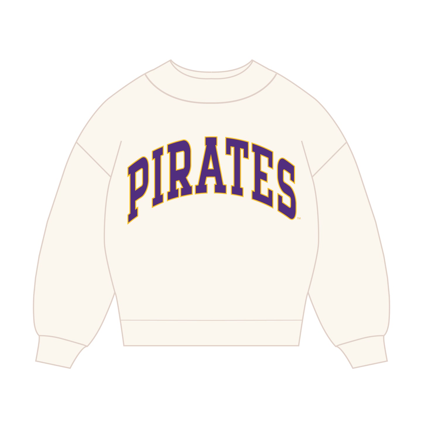 The Madi Classic Mockneck East Carolina | Youth Bone