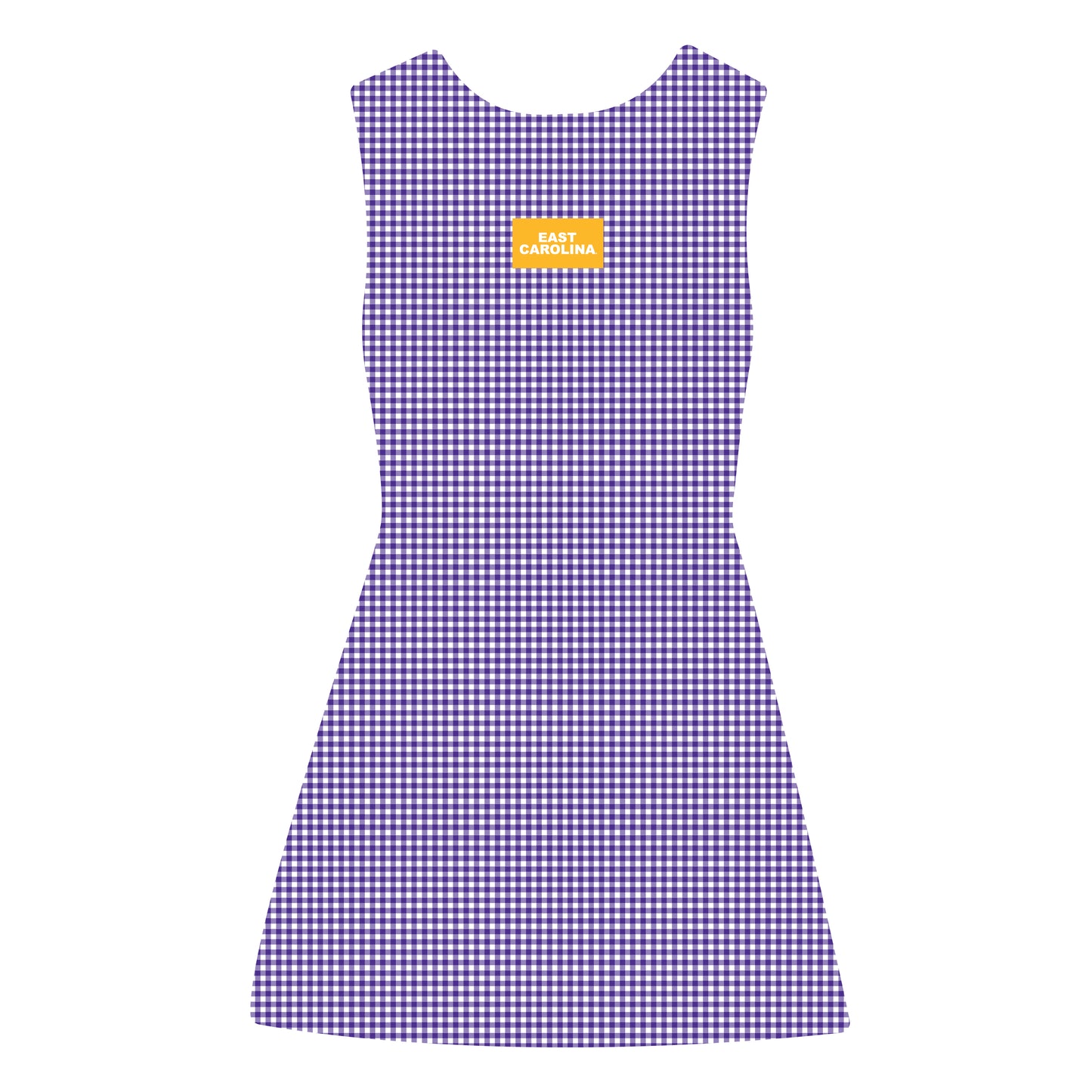 The Grace Gingham Dress East Carolina Woven Label | Purple
