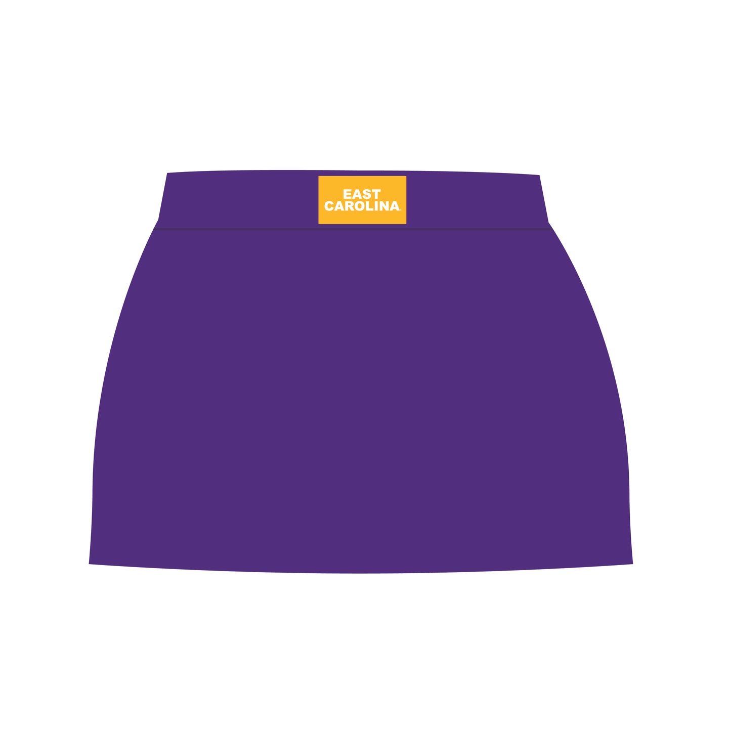 The Hayden High Waisted Skort East Carolina Woven Label | Youth Purple