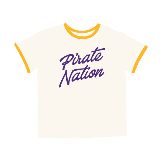 The Roxy Ringer Tee East Carolina | Youth Bone