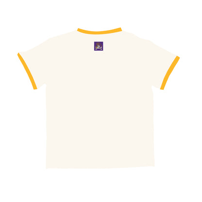 The Roxy Ringer Tee East Carolina | Bone