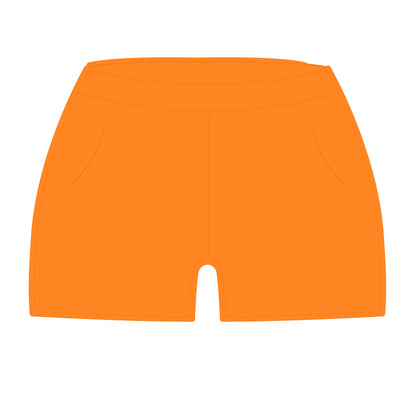 The Ella Everyday Shorts | Bright Orange
