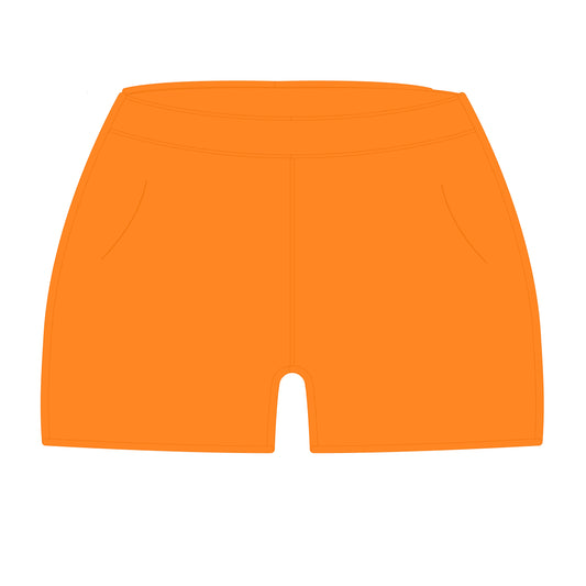 The Ella Everyday Shorts | Bright Orange