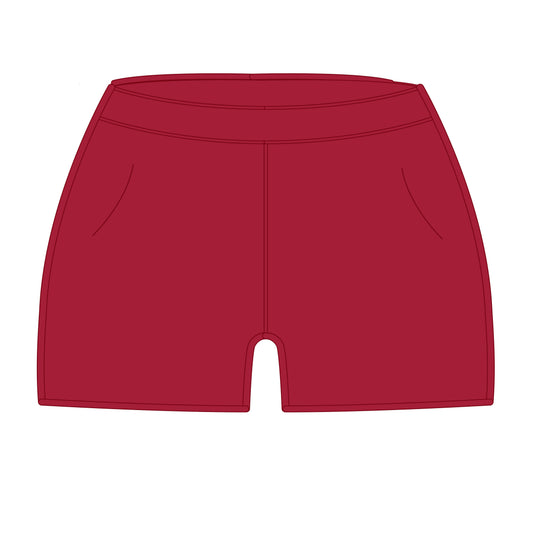 The Ella Everyday Shorts | Crimson
