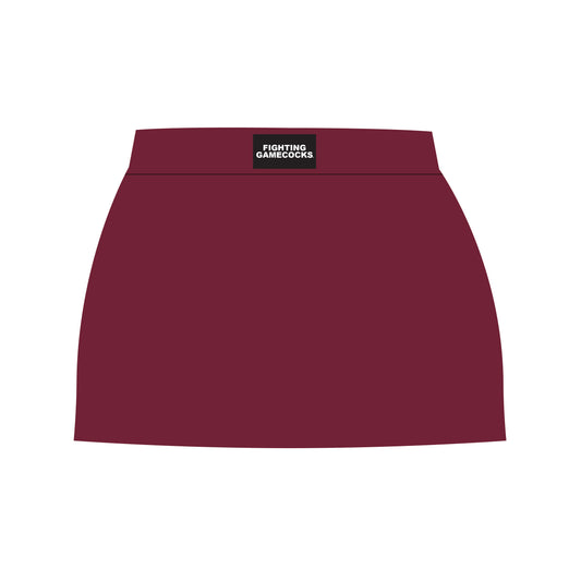 The Anna Active Skort Fighting Gamecocks Woven Label | Maroon