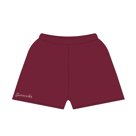 The Lexie Lounge Shorts South Carolina | Deep Red