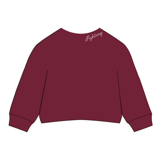 The Lexie Lounge Top South Carolina | Deep Red