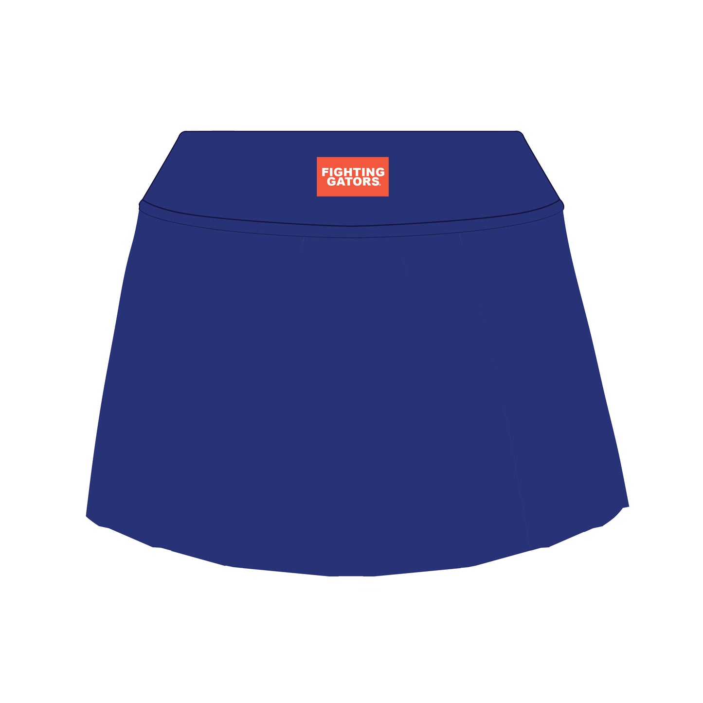 The Alli Tennis Skort Fighting Gators Woven Label | Royal