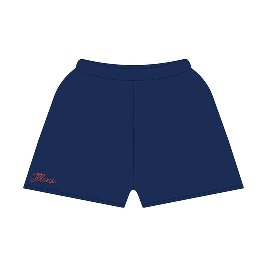 The Lexie Lounge Shorts Illinois | Navy