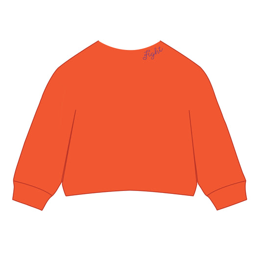 The Lexie Lounge Top Clemson | Youth Orange