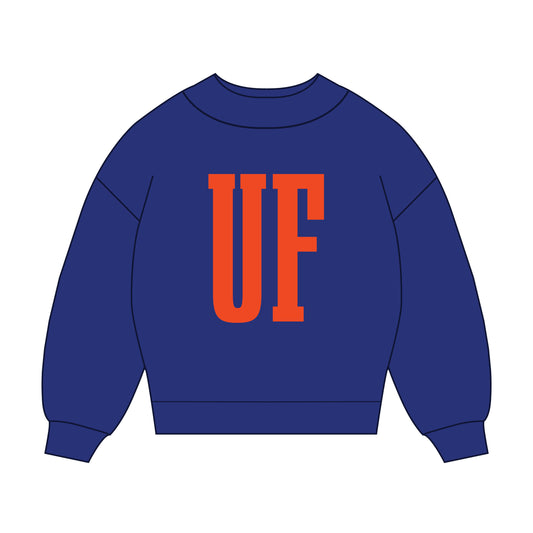 The Madi Varsity Mockneck Florida | Royal