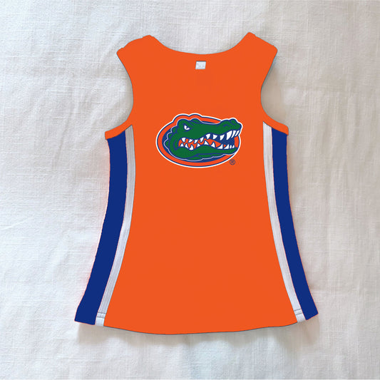 The Power Stripe Cheer Dress Florida | Youth Orange