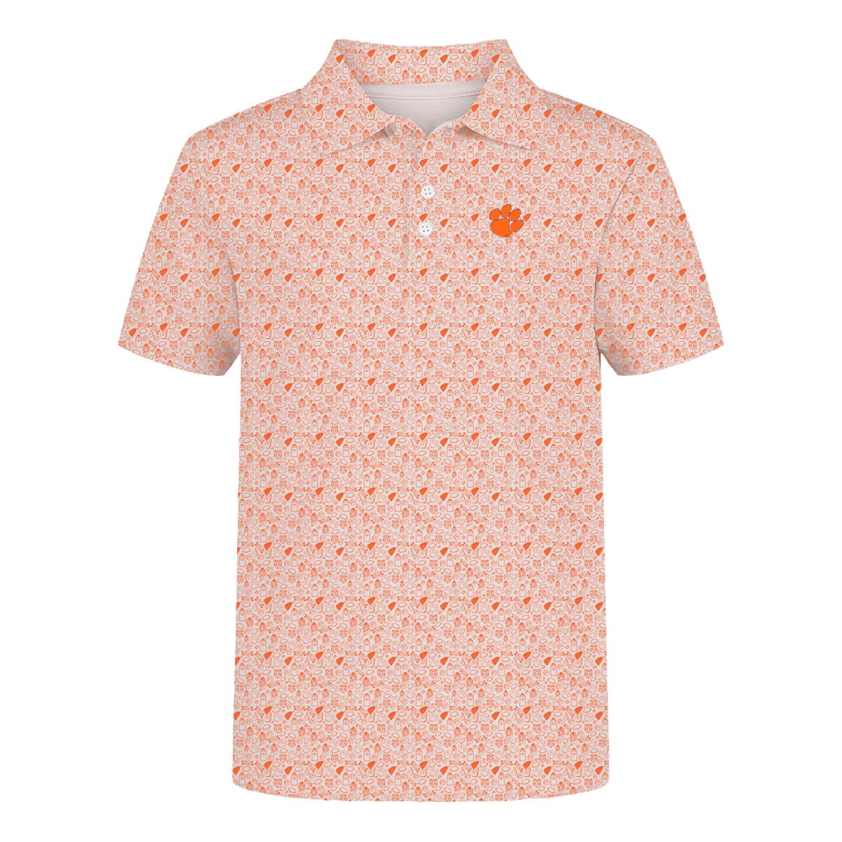 The James Polo Clemson | Orange