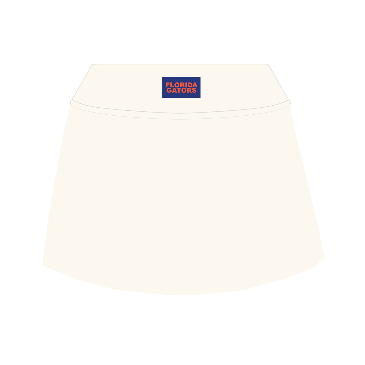 The Alli Tennis Skort Florida Gators Woven Label | Bone