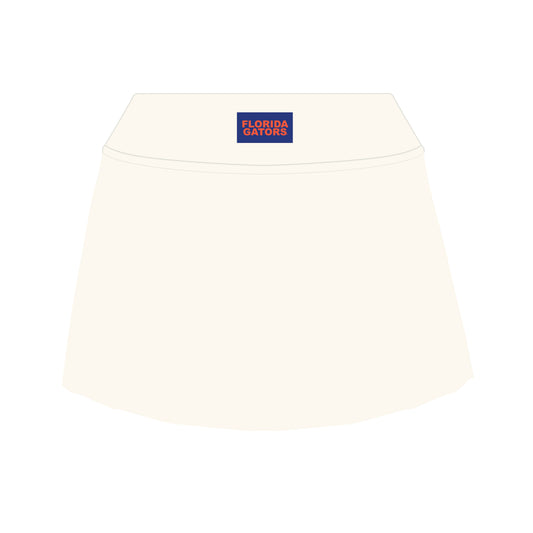 The Alli Tennis Skort Florida Gators Woven Label | Bone