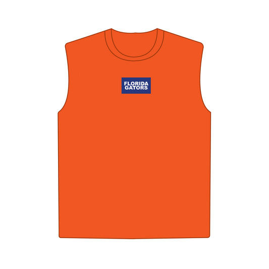 The Anna Active Tank Florida Gators Woven Label | Orange
