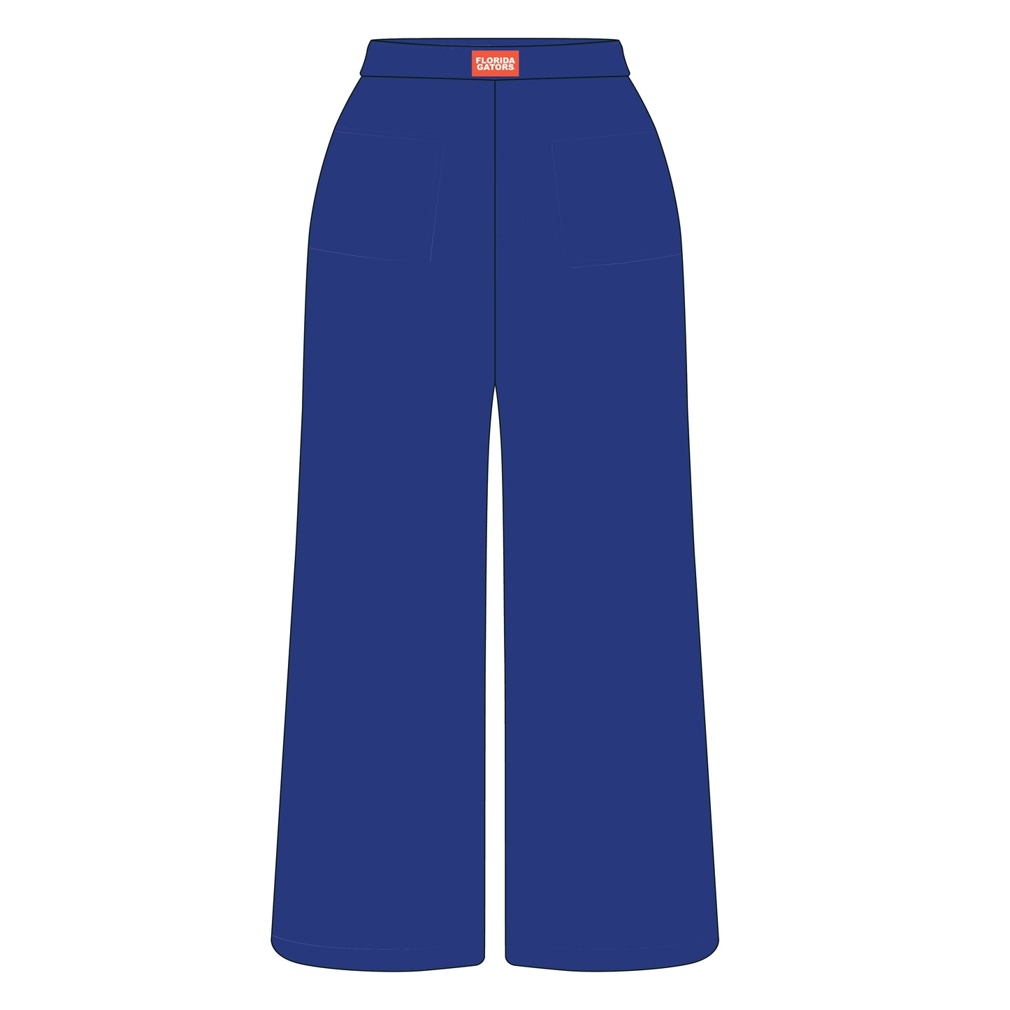 The Ava Airy Pants Florida Gators Woven Label | Youth Royal
