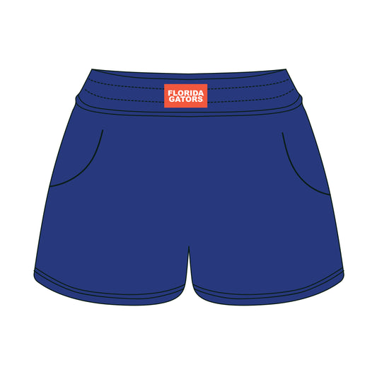 The Ava Airy Shorts Florida Gators Woven Label | Youth Royal