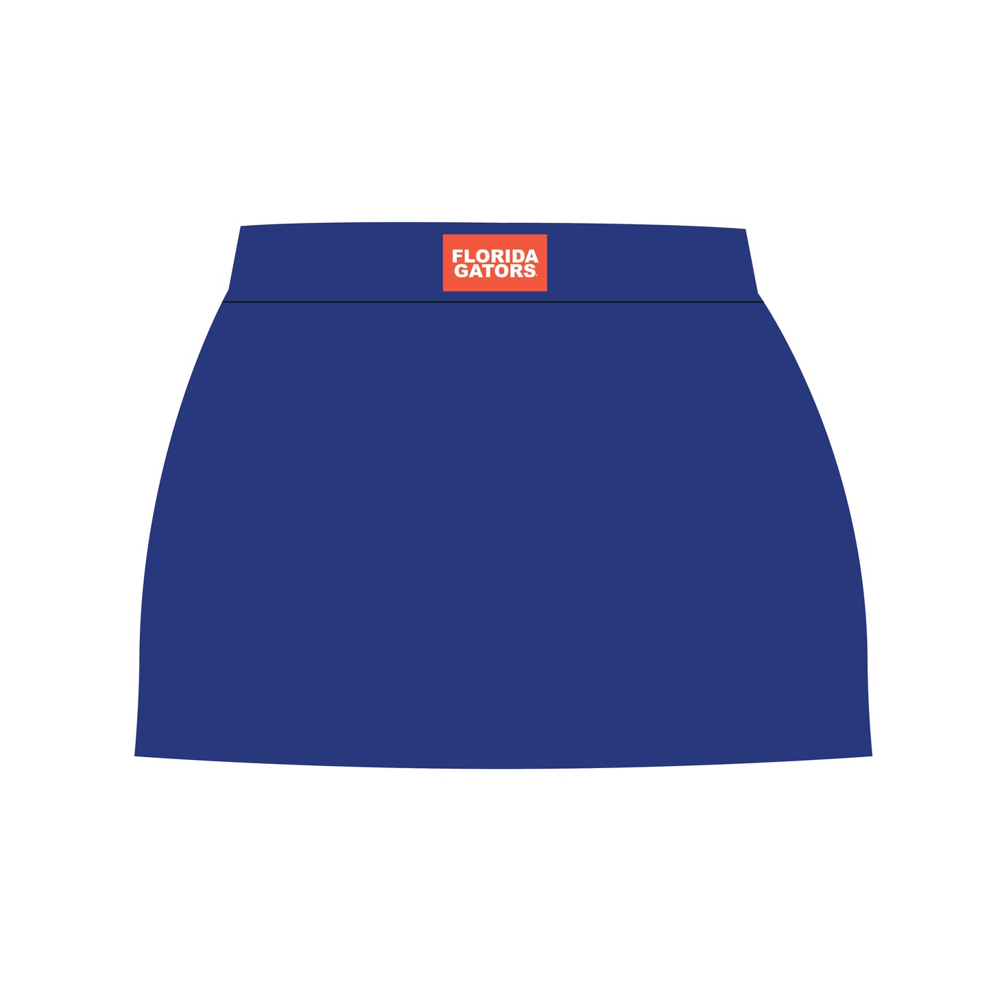 The Hayden High Waisted Skort Florida Gators Woven Label | Royal