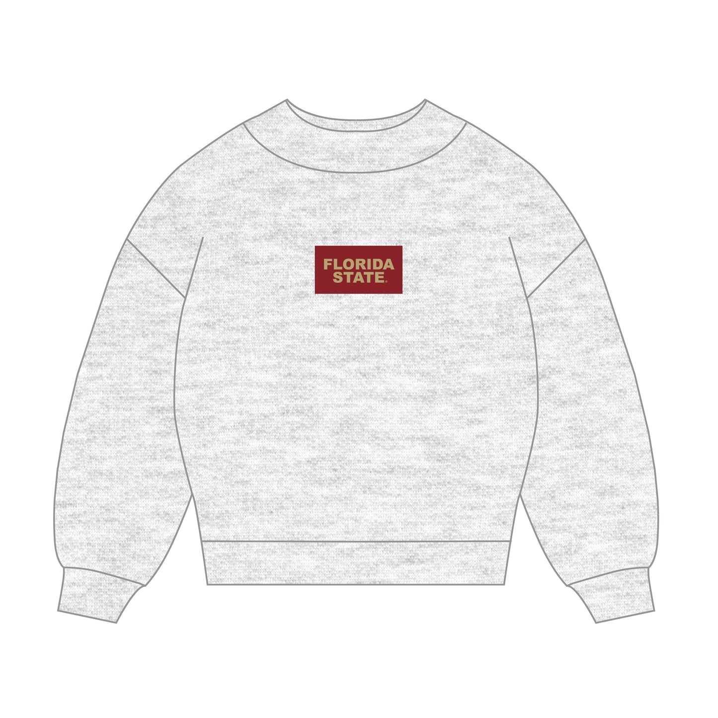 The Mary Mockneck Florida State Woven Label | Ash