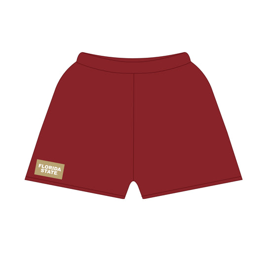 The Becca Shorts Florida State Woven Label | Youth Garnet