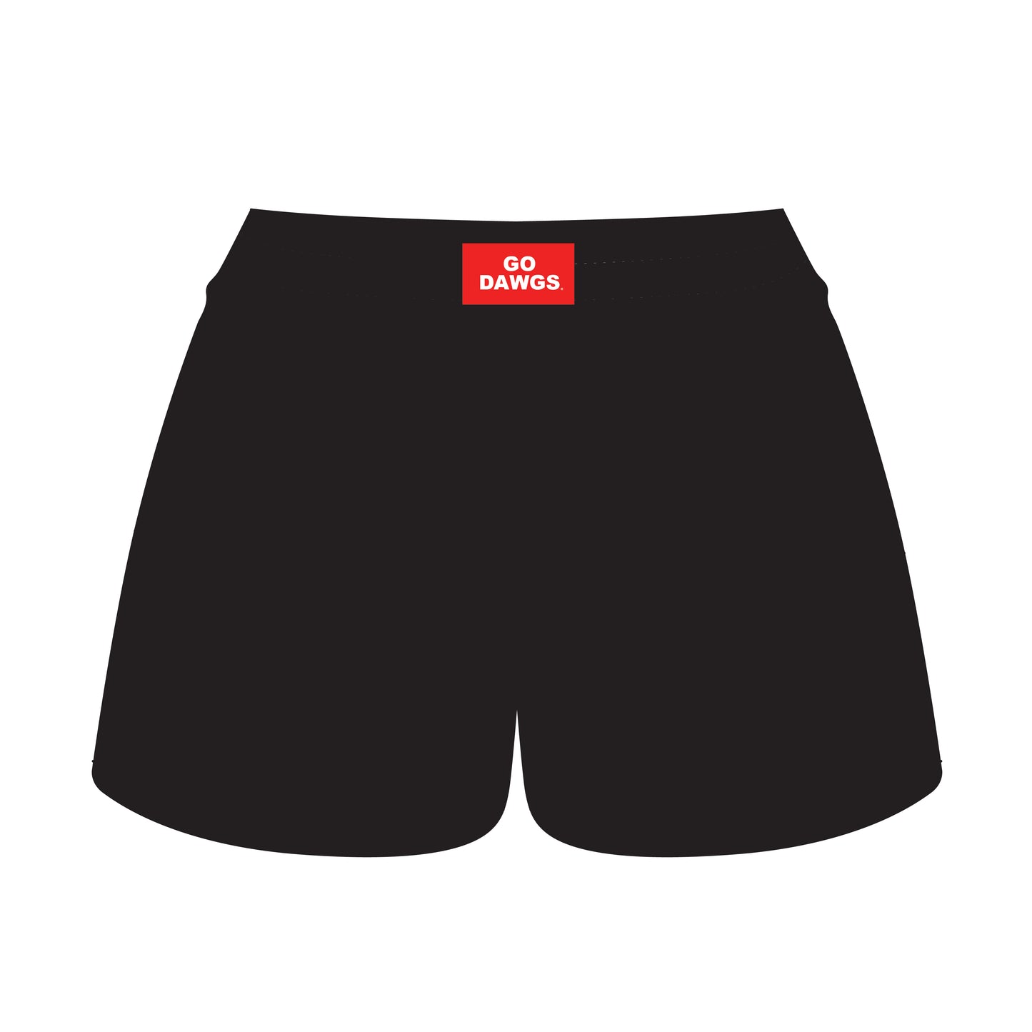 The Ava Airy Shorts Go Dawgs Woven Label | Youth Black