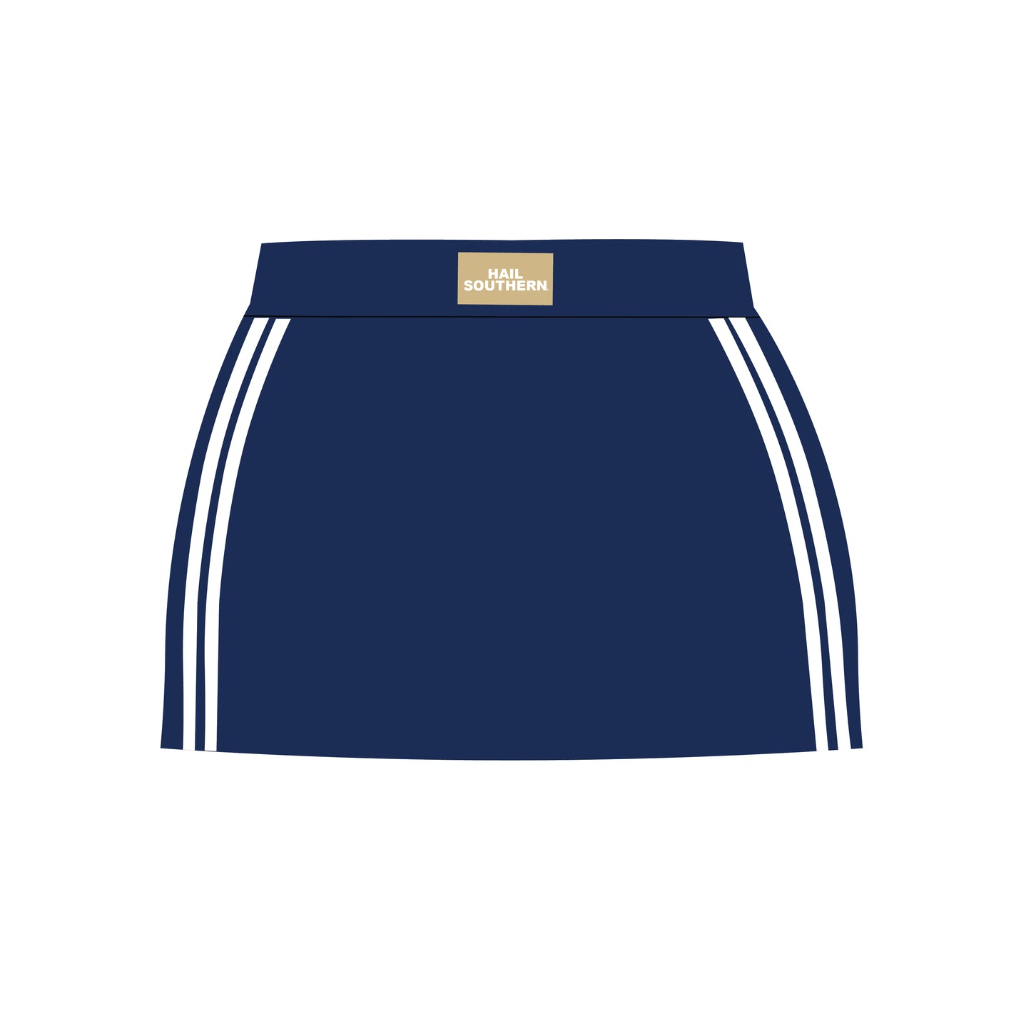 The Savannah Sporty Skort Hail Southern Woven Label | Youth Navy