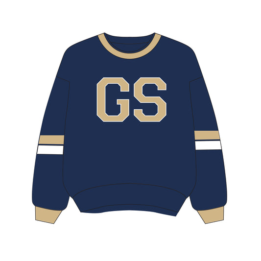The Virginia Varsity Crewneck Georgia Southern | Navy