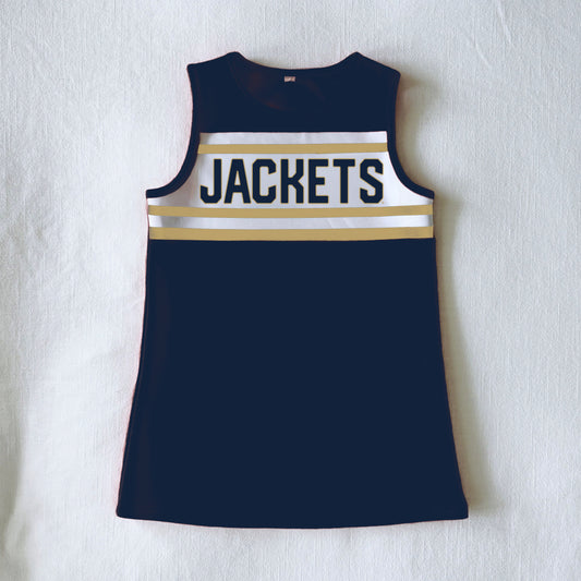 The Classic Cheer Dress Georgia Tech | Youth Navy