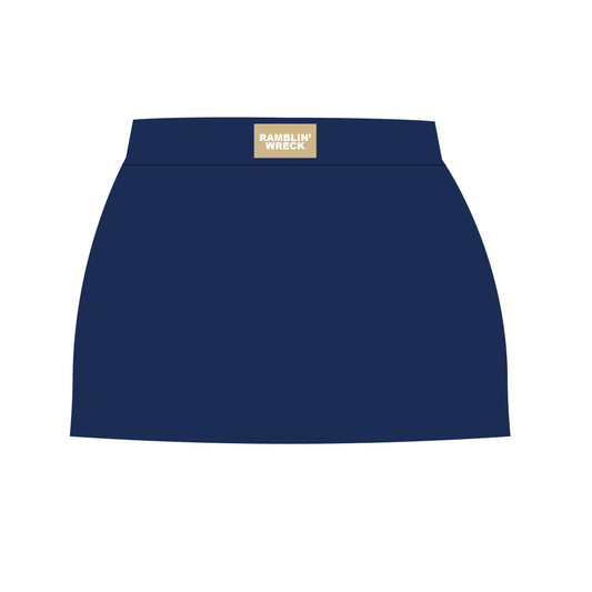 The Hayden High Waisted Skort Sting 'Em Woven Label | Navy