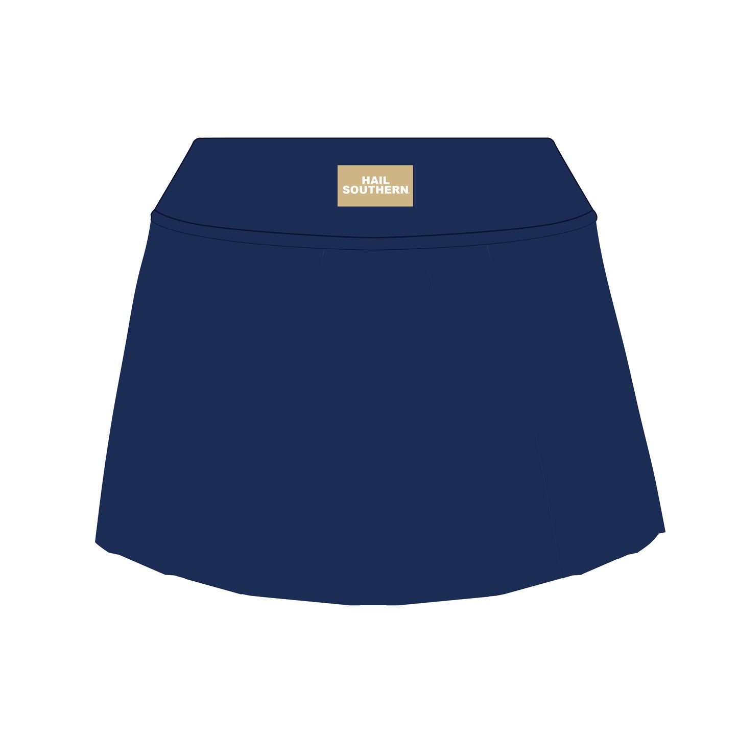 The Alli Tennis Skort Hail Southern Woven Label | Navy