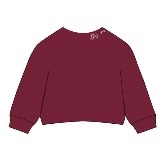 The Lexie Lounge Top Texas A&M | Youth Deep Maroon