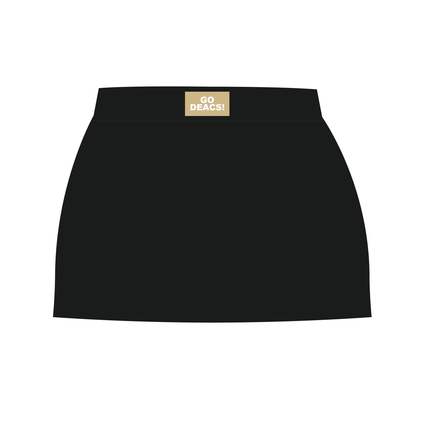 The Anna Active Skort Go Deacs Woven Label | Black