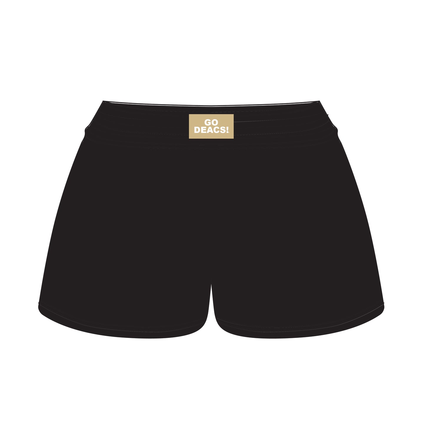 The Liz Nylon Shorts Go Deacs Woven Label | Youth Black