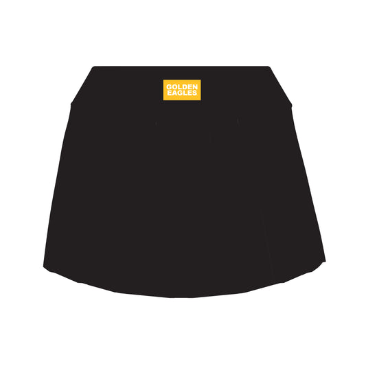 The Alli Tennis Skort Golden Eagles Woven Label |  | Youth Black