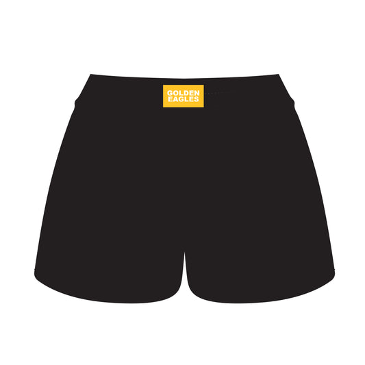 The Ava Airy Shorts Golden Eagles Woven Label | Youth Black