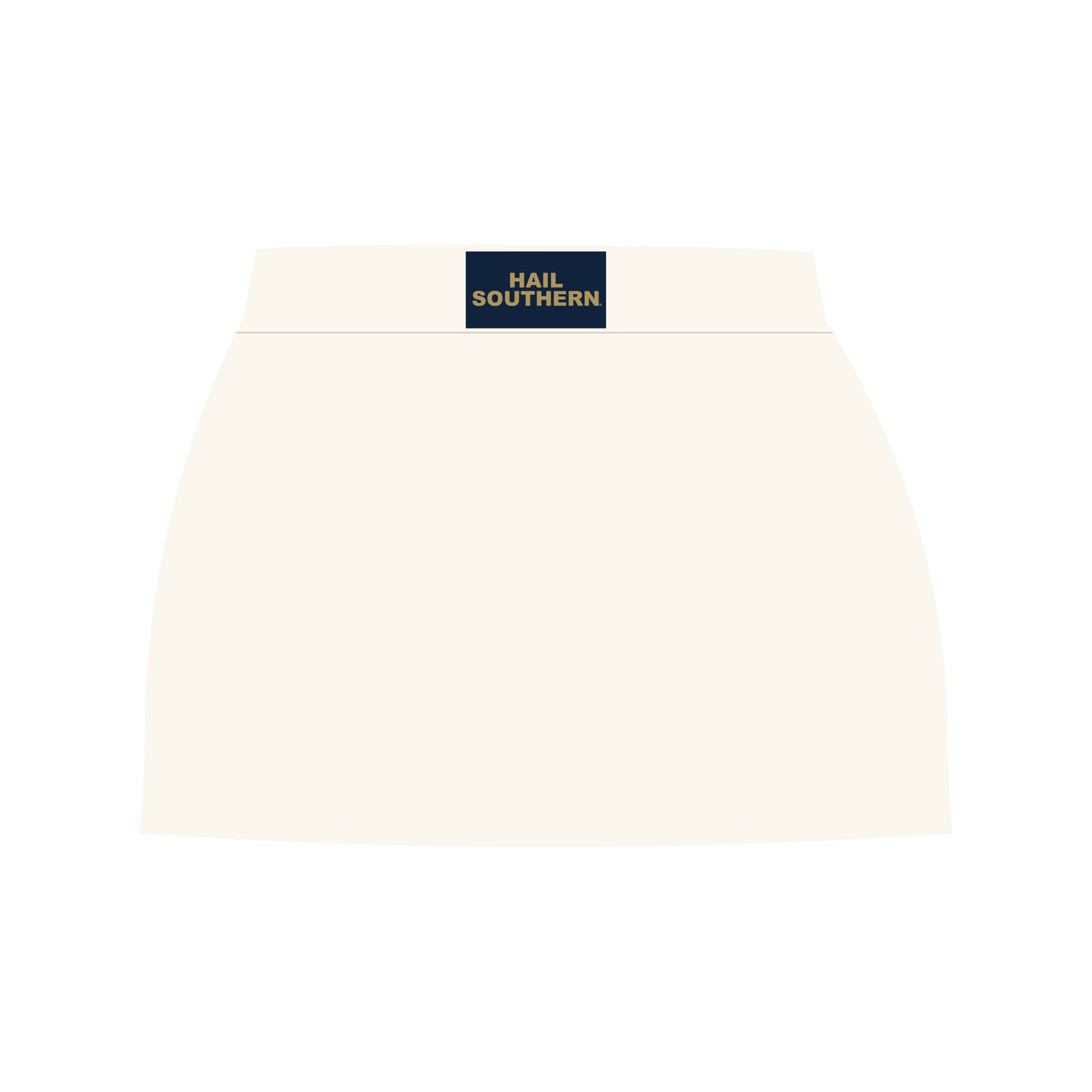 The Hayden High Waisted Skort Hail Southern Woven Label | Bone