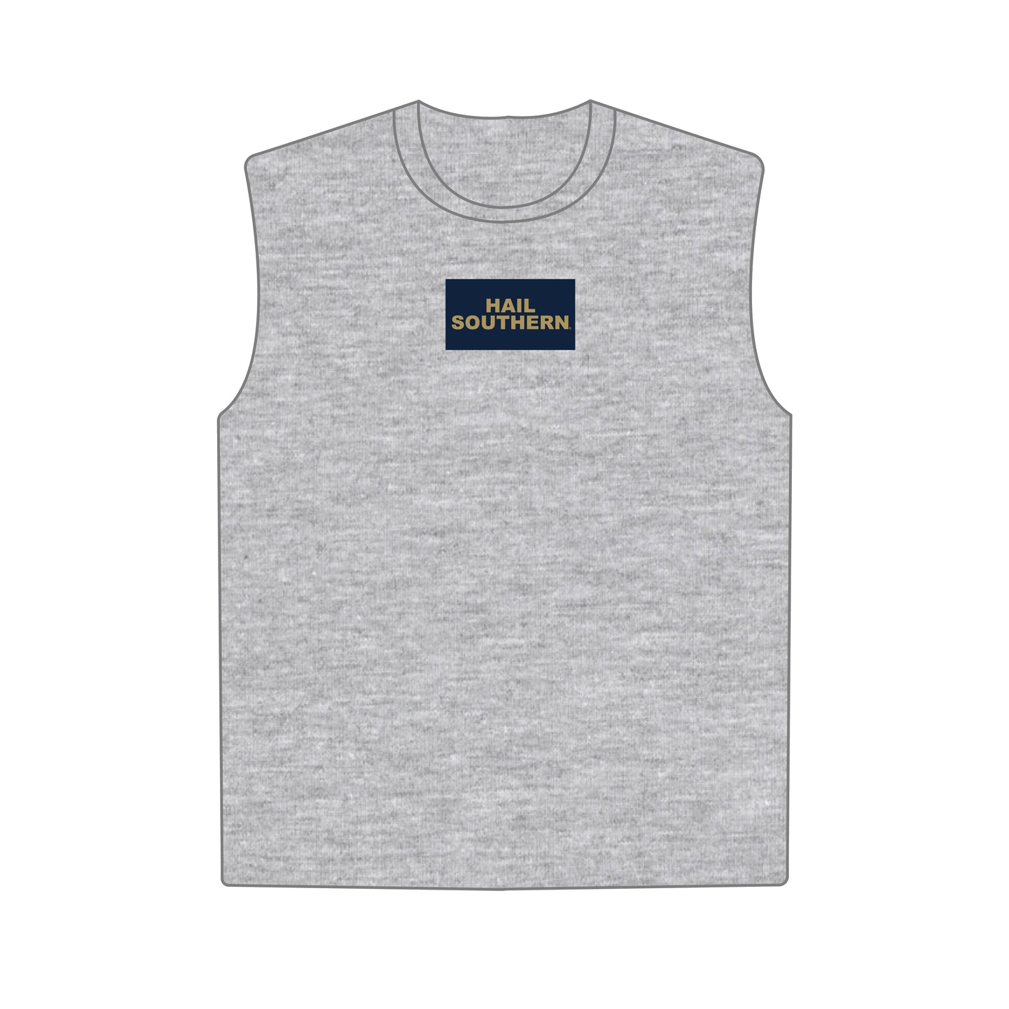 The Anna Active Tank Hail Southern Woven Label | Heather Grey