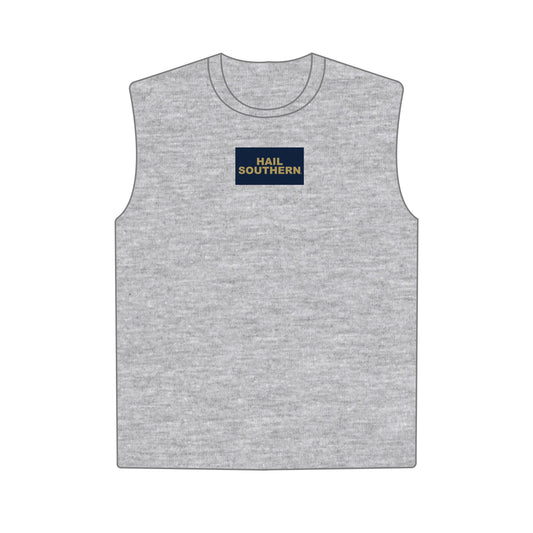 The Anna Active Tank Hail Southern Woven Label | Youth Heather Grey