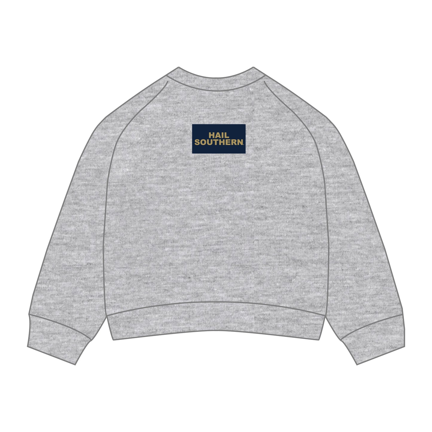 The Ava Airy Crewneck Hail Southern Woven Label | Youth Heather Grey