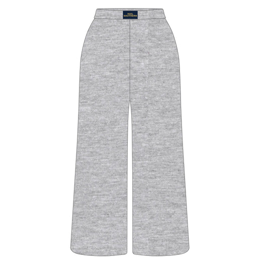 The Ava Airy Pants Hail Southern Woven Label | Heather Grey