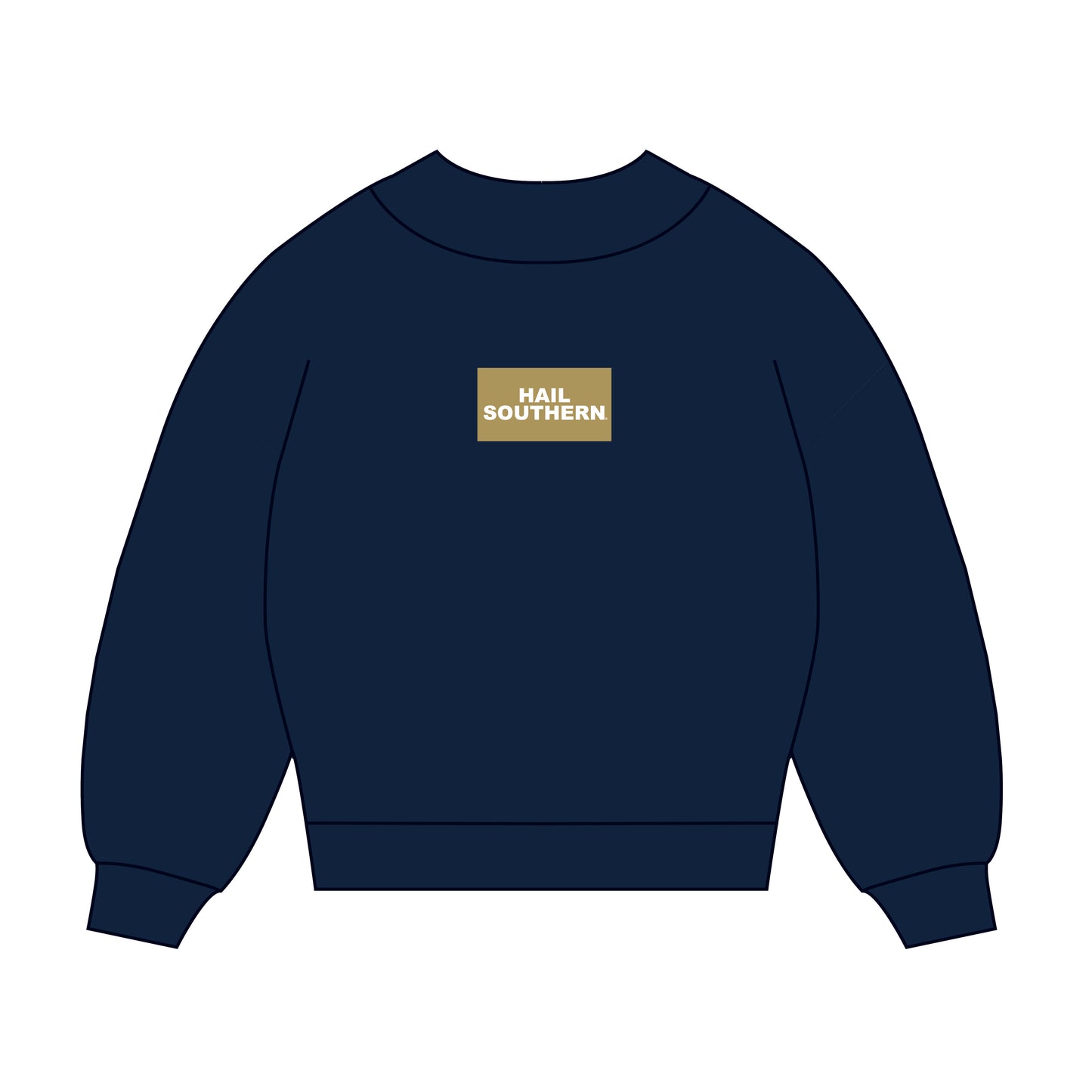 The Mary Mockneck Hail Southern Woven Label | Youth Navy
