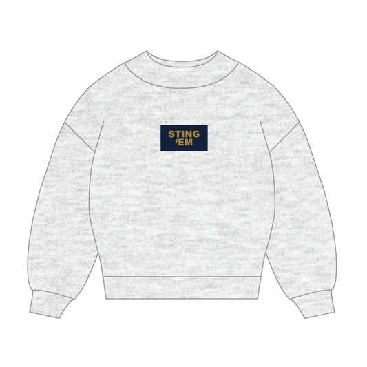 The Mary Mockneck Sting 'Em Woven Label | Ash